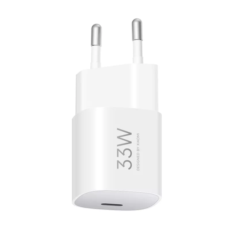 Alimentatore Xiaomi 33W Nano USB-C EU caricatore da parete – uscita USB-C 33 W per telefoni e tablet