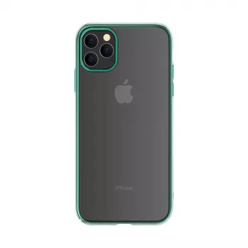 Custodia protettiva Devia Glimmer Series per iPhone 11 Pro Max, verde
