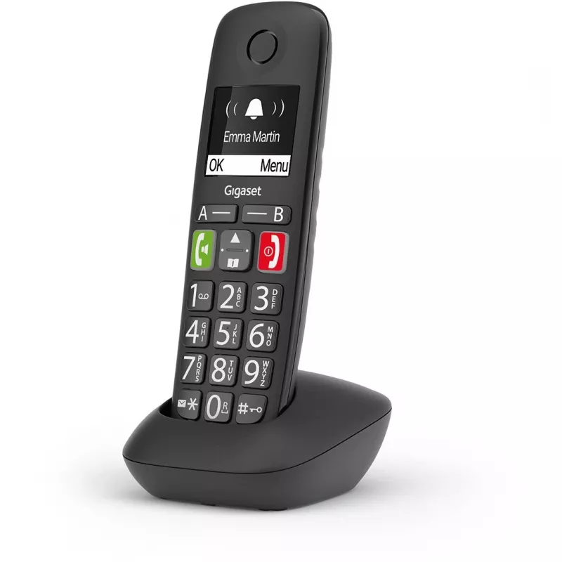 Gigaset Hearing Aid.DECT E290HX portatile aggiuntivo, nero