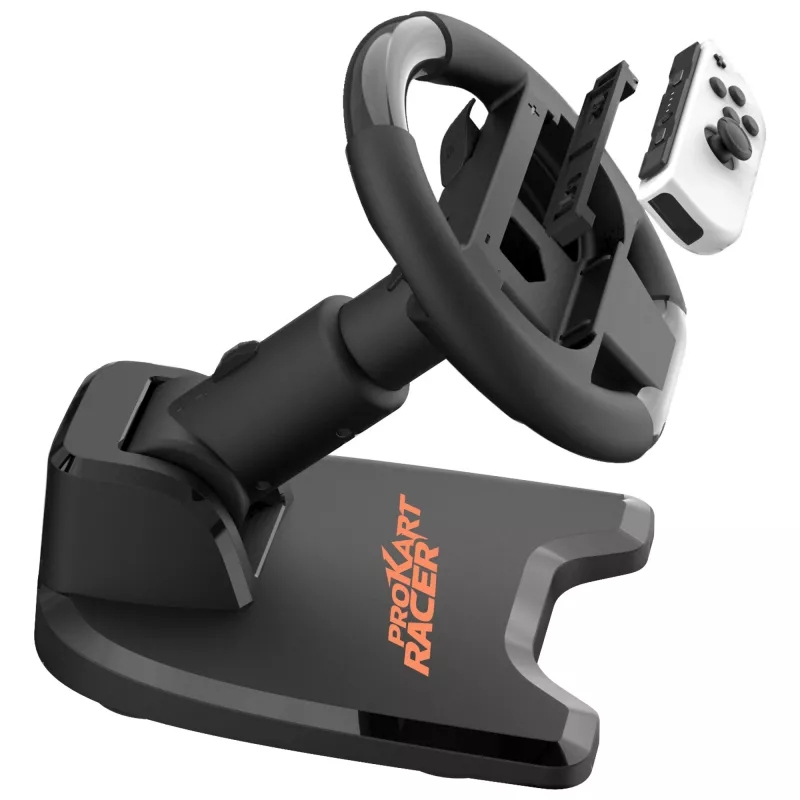 Volante racing SUBSONIC SA5727-2 Pro Kart Racer Duo per Nintendo Switch con supporto dual-controller