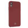 Mercedes-Benz custodia rigida in silicone per Apple iPhone XR rossa MEHCI61SILRE