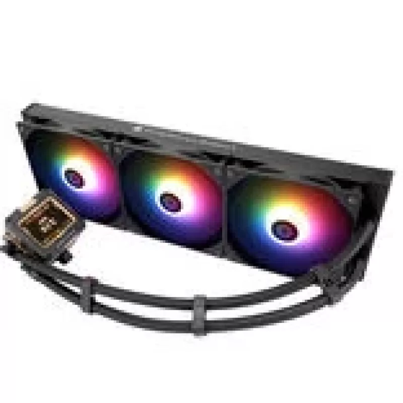 Dissipatore CPU Thermalright Frozen Warframe 420 nero ARGB — ventola ARGB 140mm, radiatore 420mm