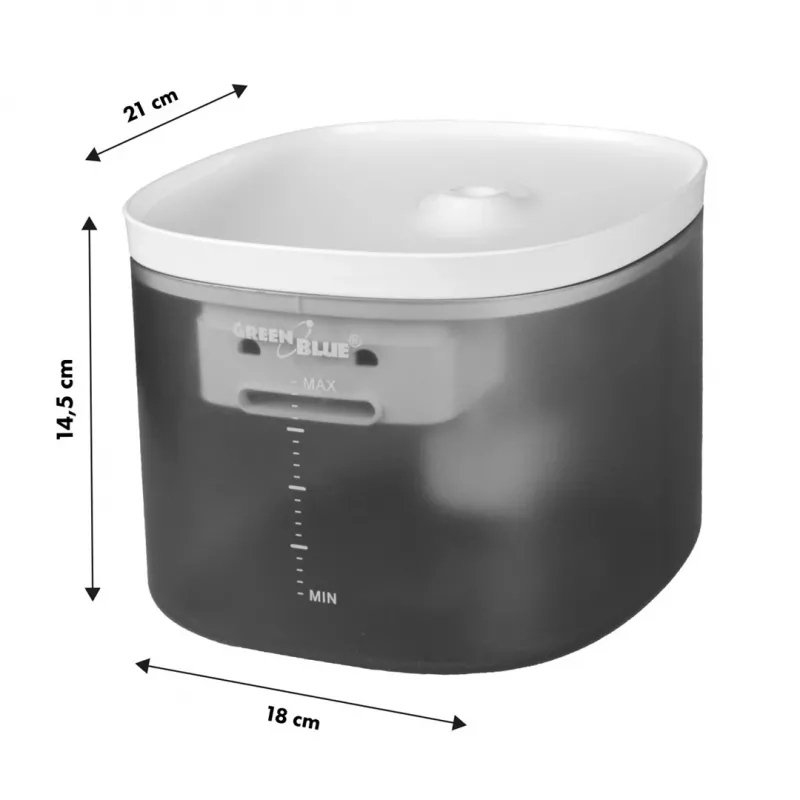 Abbeveratoio automatico GreenBlue GB392, capacità 2 L, senza BPA