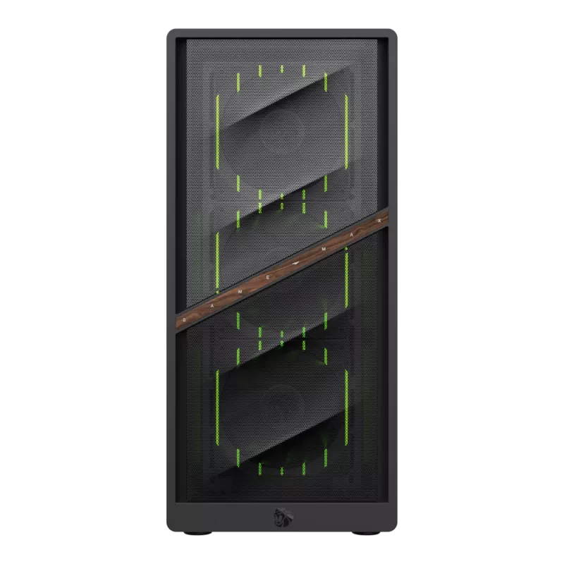 Case Gamemax | AERIS 330 MB | nero | Mini-Tower | alimentatore non incluso
