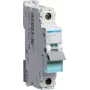Hager NBN110. Corrente nominale: 10 A. Tipo: curva B, numero moduli (max): 1 modulo. Larghezza: 17,5 mm, profondità: 70 mm, altezza: 83 mm (NBN110)