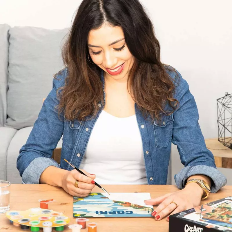 Set di pittura Ravensburger CreArt Capri – set di pittura su tela di Ravensburger