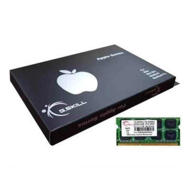 G.Skill SQ Serie modulo DDR3 4 GB SO DIMM 204-PIN 1066 MHz PC3-8500 CL7 1,5 V unbuffered non-ECC