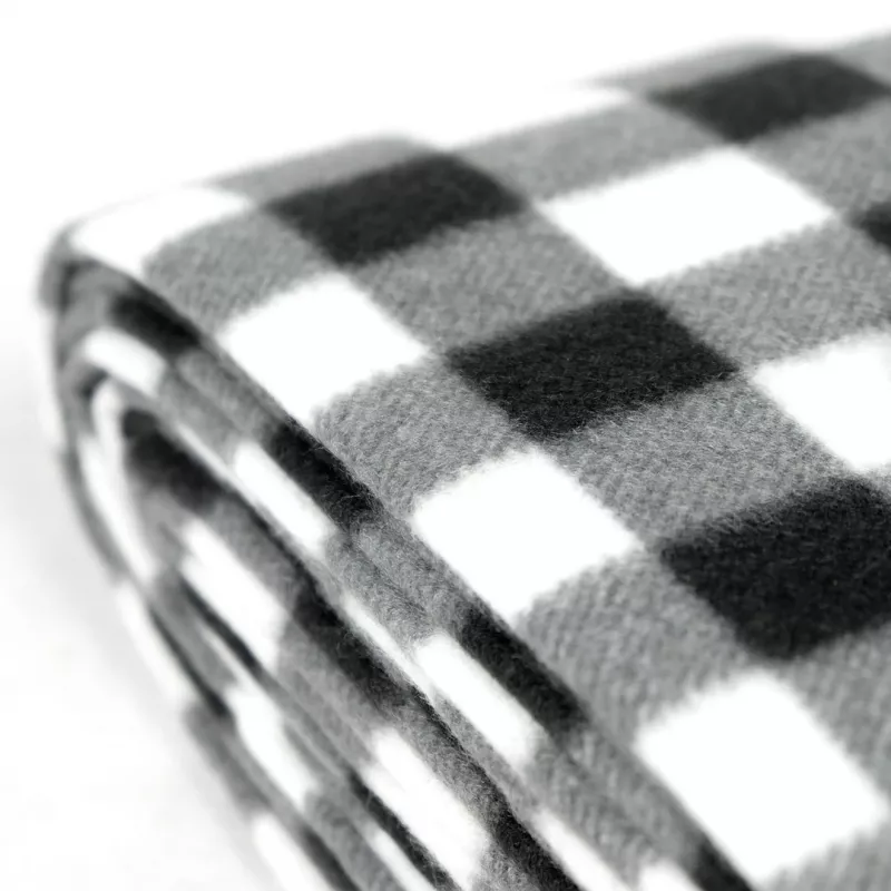 Coperta da picnic PROMIS KP250, verde a righe, 200 x 150 cm