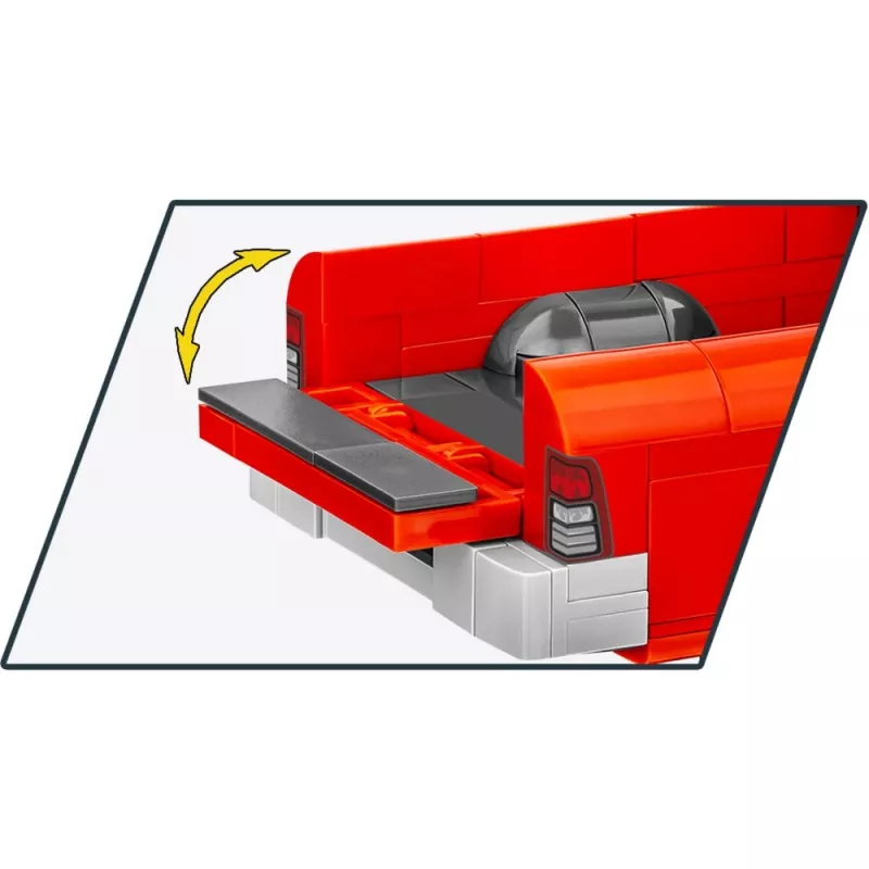 Gioco di costruzione Cobi RAM 1500 24607 modello 2 in 1 assemblabile, configurazioni intercambiabili