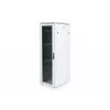 DIGITUS 36HE Unique armadio di rete 600x800mm porta in vetro grigio