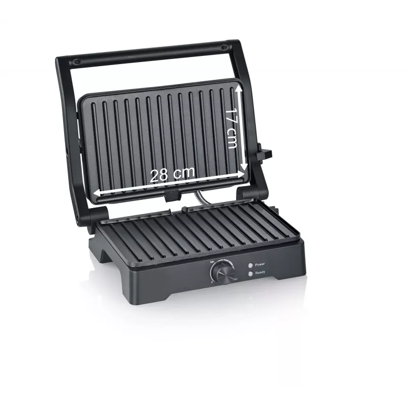 Multigrill elettrico SEVERIN KG 2391 XL con superficie antiaderente