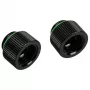 Raccordo BitsPower Touchaqua — ottone, finitura nera, larghezza 10 mm