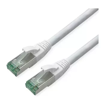 ROLINE RM Cavo patch Cat.6A S/FTP (PiMF), bianco, 0,3 m