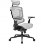 Sedia da ufficio Sharkoon OfficePal C50M — seduta imbottita, schienale in rete, nero, schienale 49 × 63 cm, larghezza seduta 50 cm
