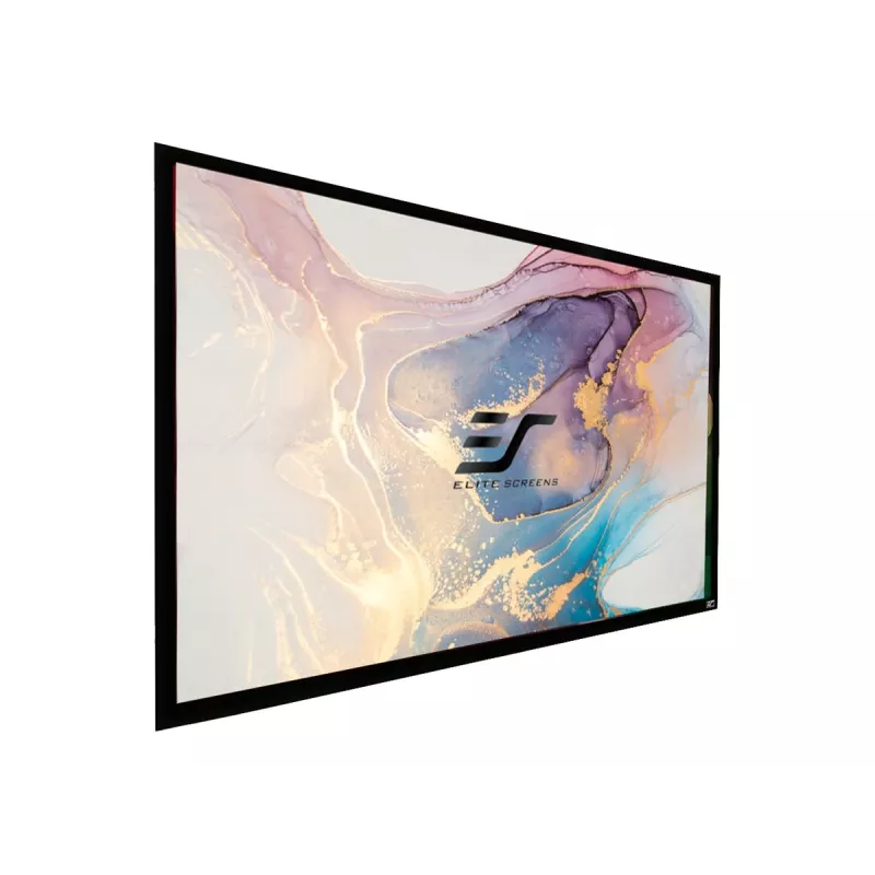 Elite Screens | Serie SableFrame | ER120WH1 | Diagonale 120 pollici | 16:9 | Larghezza schermo (B) 266 cm | nero