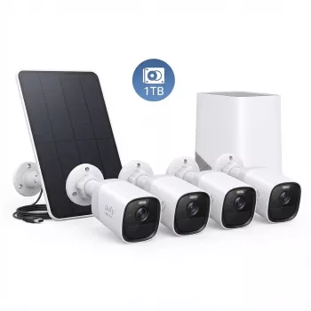 EUFY EufyCam E40 - Telecamera di sorveglianza di rete - resistente agli agenti atmosferici / alla polvere / ai raggi UV / all'acqua - colore (giorno/notte)