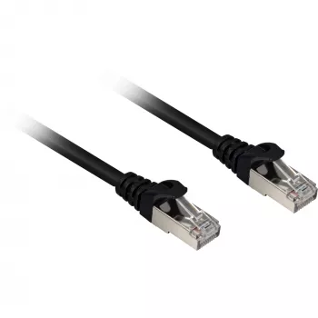 Cavo patch Sharkoon RJ45 Cat.6a SFTP (nero, 20 metri, LSOH (senza alogeni))