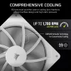 Corsair RS140 Dual Pack ventole per case, 140 mm, bianche, CO-9050195-WW