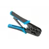 Pinza crimpatrice LANBERG NT-0201 per connettori RJ-45, 180 mm, 315 g, nero/blu