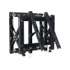 Edbak VWPOP65-P supporto a parete per schermo piatto - supporti a parete per schermo piatto (60 kg, 42 inch, 65 inch, 100 x 100 mm, 400 x 200 mm, nero)