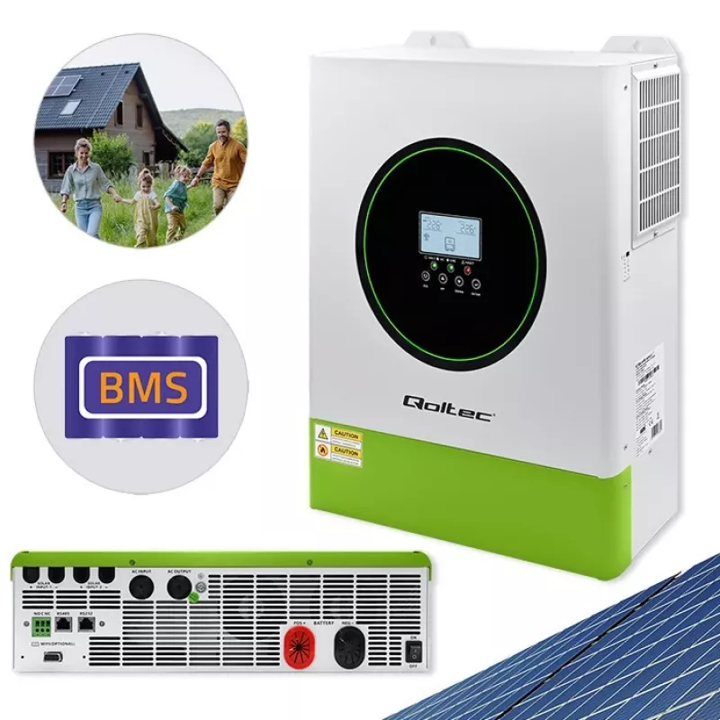 Inverter solare ibrido off-grid Qoltec 11000W
