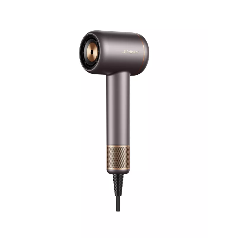 Asciugacapelli Jimmy F8 1600 W, 3 impostazioni di temperatura, funzione ioni, accessorio diffusore, grigio