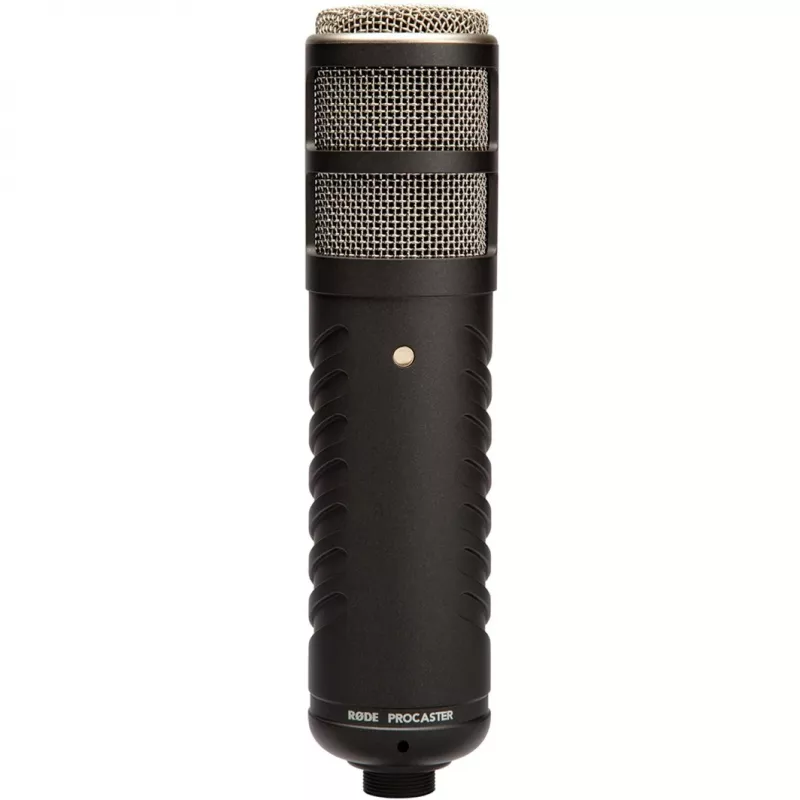 Microfono da studio dinamico RØDE Procaster — con filo, Mini-XLR (3 poli), 75–18.000 Hz, 32 Ω, -56 dB, nero, 695 g