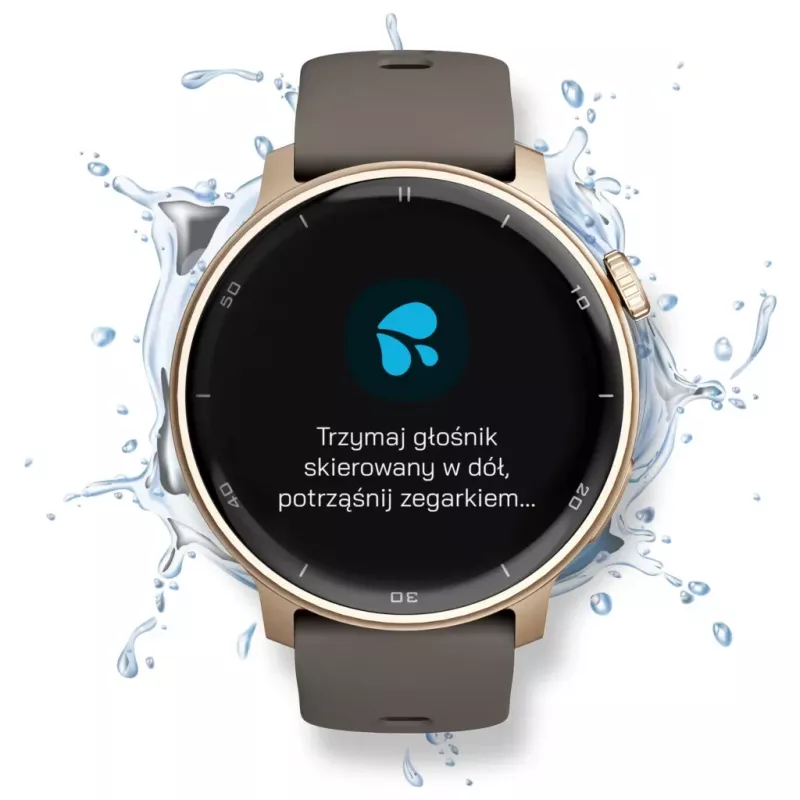 Smartwatch Stelio STSWA101GD Activ GPS 46 mm oro — smartwatch GPS da 46 mm, cassa dorata