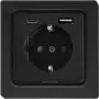 Eltako Presa antracite opaco DSS55E+USBA+C-am (30055900)