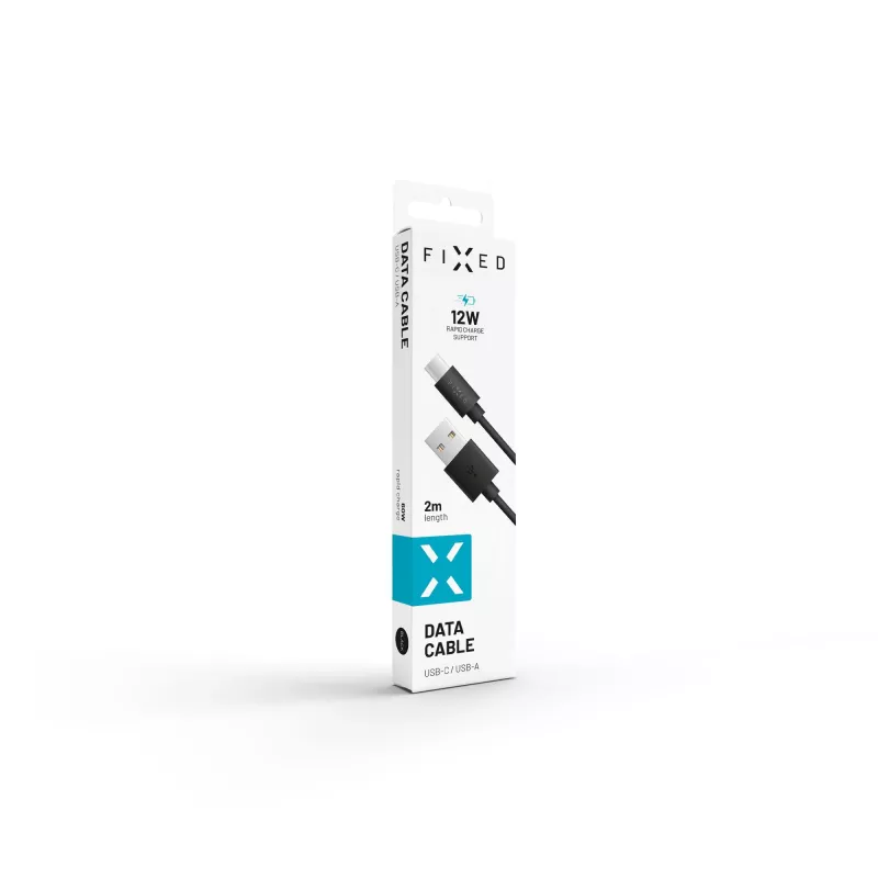 Cavo dati e di ricarica USB su USB-C FIXED FIXD-UC2M-BK — 2,0 m, nero
