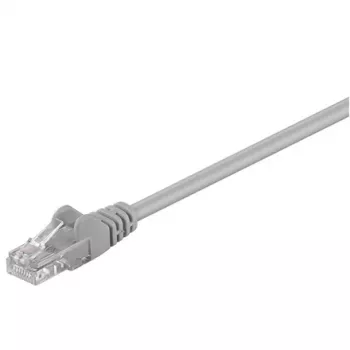Wentronic Goobay cavo patch CAT 5e, U/UTP, grigio, 3 m - miscela di rame CCA (68367)