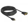 Adattatore cavo video DeLOCK 85656 5 m HDMI tipo A DVI nero