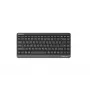 Tastiera wireless A4Tech FSTYLER FBK11 2,4 GHz Bluetooth grigio – layout compatto, dual-mode wireless