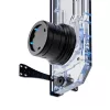 Singularity Resonance 2.0 Single D5 Distro Plate — piastra di distribuzione con serbatoio a pompa singola per raffreddamento a liquido personalizzato