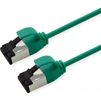 Cavo patch ROLINE U/FTP Cat.8.1 LSOH sottile verde 1m (21.15.3243)