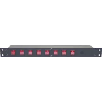 Pannello di distribuzione elettrica EUROLITE 19 inch 8 uscite IEC C13 modello 70008277