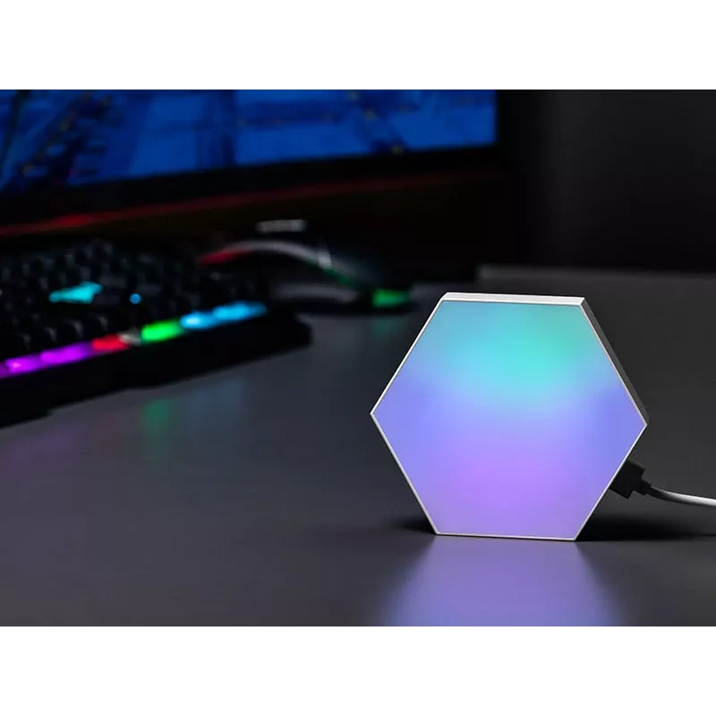 Pannello LED RGB da incasso TRACER Smart Hexagon Tracer 47256 Ambience TRAOSW47256