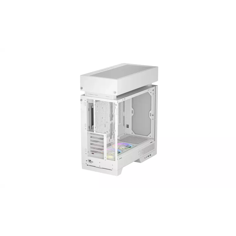 Case PC DeepCool CL660 WH bianco — ATX/Micro-ATX/Mini-ITX, vetro temperato, supporta alimentatori ATX/PS2/SFX/SFX‑L