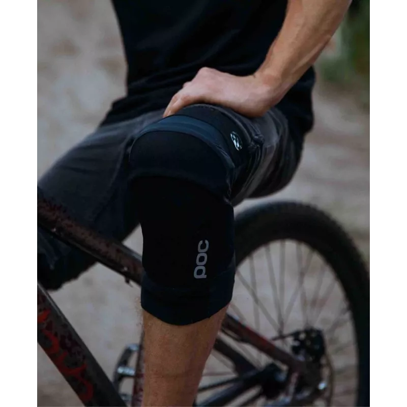 Ginocchiere POC Oseus VPD Knee — nero, materiale elastico