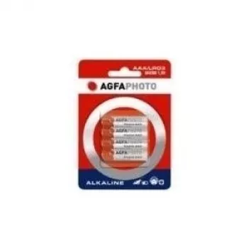 AgfaPhoto Batteria ricaricabile NiMH Micro AAA 900 mAh confezione da 4 (70108)