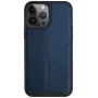 UNIQ Transforma custodia per iPhone 14 Pro Max 6,7, MagClick Charging, blu elettrico