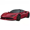 Puzzle 3D Ravensburger Iconics Ferrari SF90 Stradale – kit di montaggio da collezione