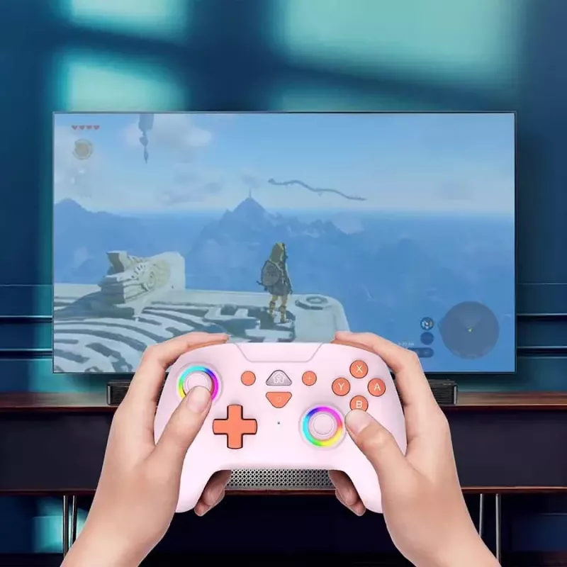 Subsonic controller wireless LED Sweety rosa per Switch