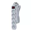 Esperanza ELK215W distributore di corrente 3 m 5 presa/e AC per interni bianco