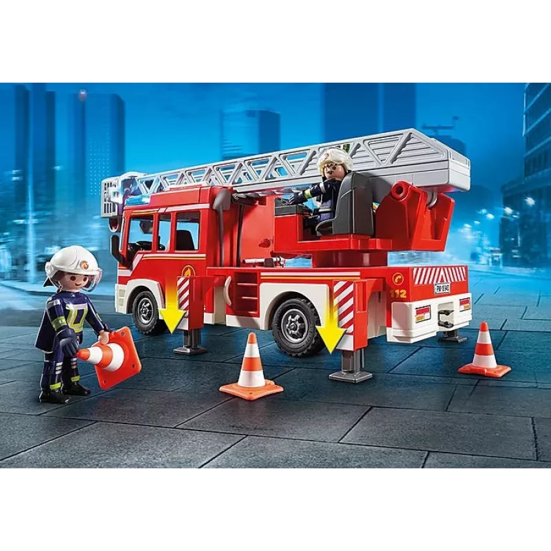 Truck Playmobil Scala dei vigili del fuoco unità 9463