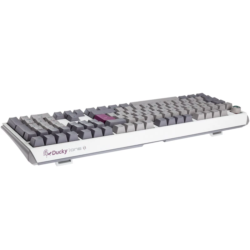 Tastiera Ducky One 3 RGB gaming USB QWERTY US English grigio