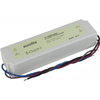 Trasformatore elettronico EUROLITE 12V 8A IP67 – alimentatore a bassa tensione per LED/alogeni