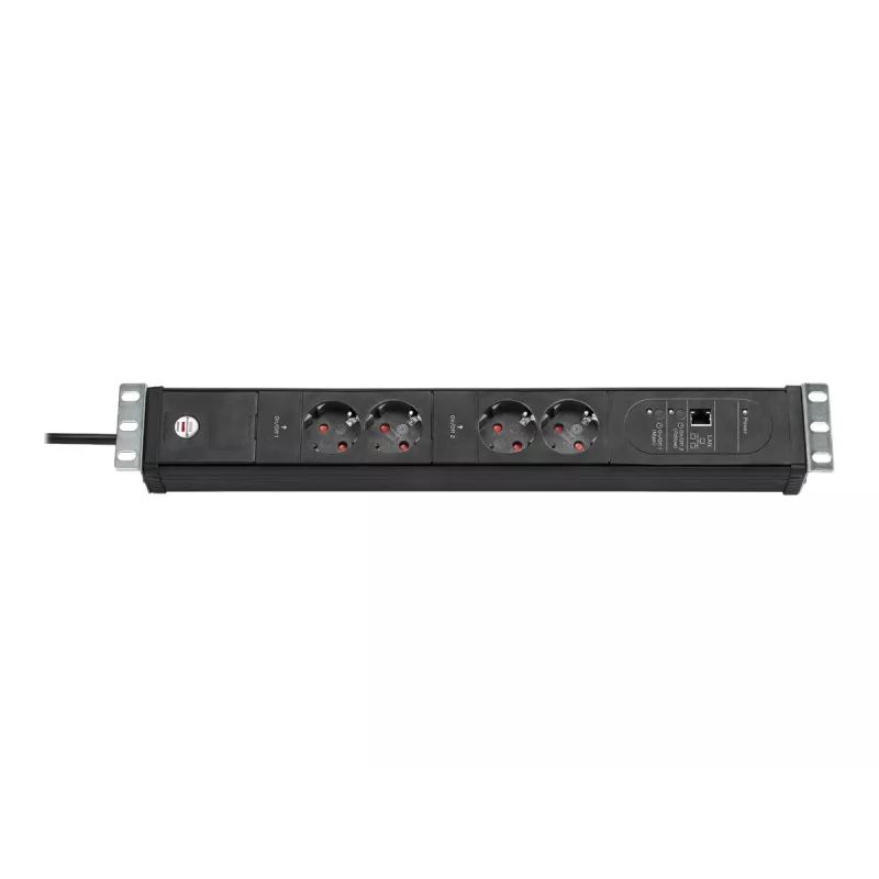 Ciabatta Brennenstuhl Premium-Web-Line V3 controllata via IP, 4 uscite, Ethernet, 3 m (1156057984)