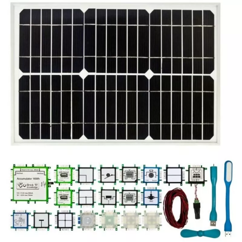 Kit solare ALLNET ALL-BRICK-0733 — kit energia solare di ALLNET