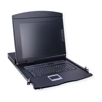 Console KVM VALUE 19 pollici - 43 cm (17 pollici) TFT (169) - VGA - USB - layout DE